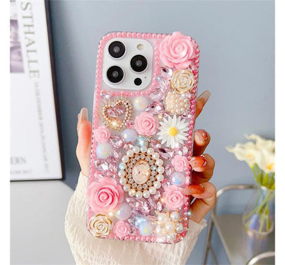 Floral Phone Case - iPhone 14 Pro Max / 14 Pro / 14 Max / 14 / 13 Pro Max / 13 Pro / 13 / 13 mini / 12 Pro Max / 12 Pro / 12 / 12 mini / 11 Pro Max / 11 Pro / 11 / SE / XS Max / XS / XR / X / 8 / 8 Plus / 7 / 7 Plus SpreePicky