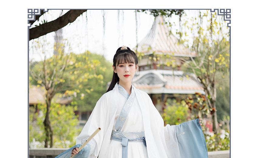 Dragon Embroidered Hanfu Jacket / Long SpreePicky