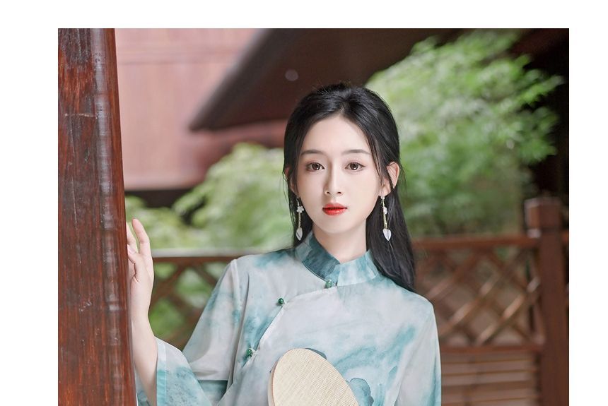 Tie Dye Hanfu Costume Set SpreePicky