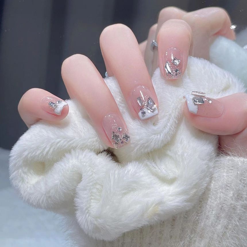 Embellished Faux Nail Tips SpreePicky