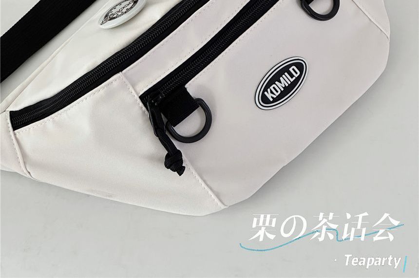 Lettering Logo Sling Bag / Charm / Set SpreePicky