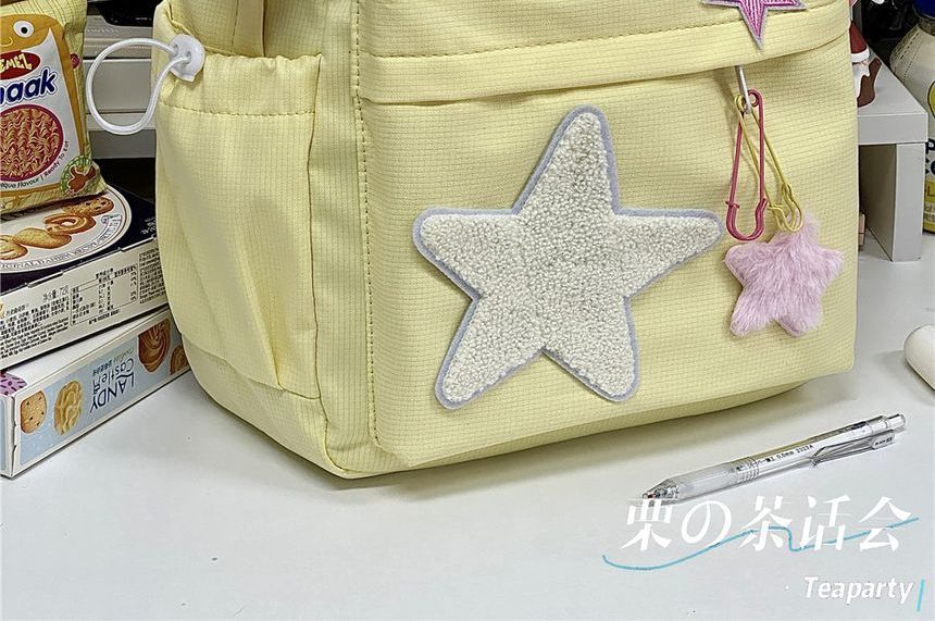 Star Applique Backpack / Charm / Set SpreePicky