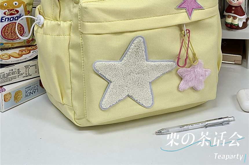 Star Applique Backpack / Charm / Set SpreePicky