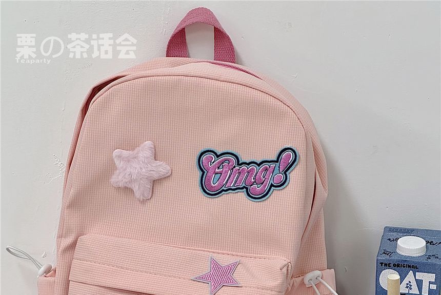 Star Applique Backpack / Charm / Set SpreePicky