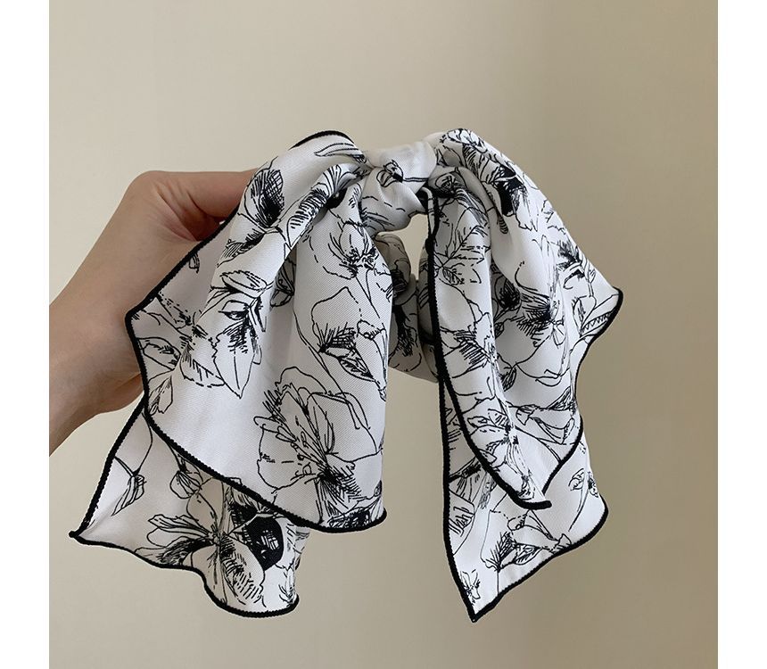 Floral Bow Scrunchie SpreePicky