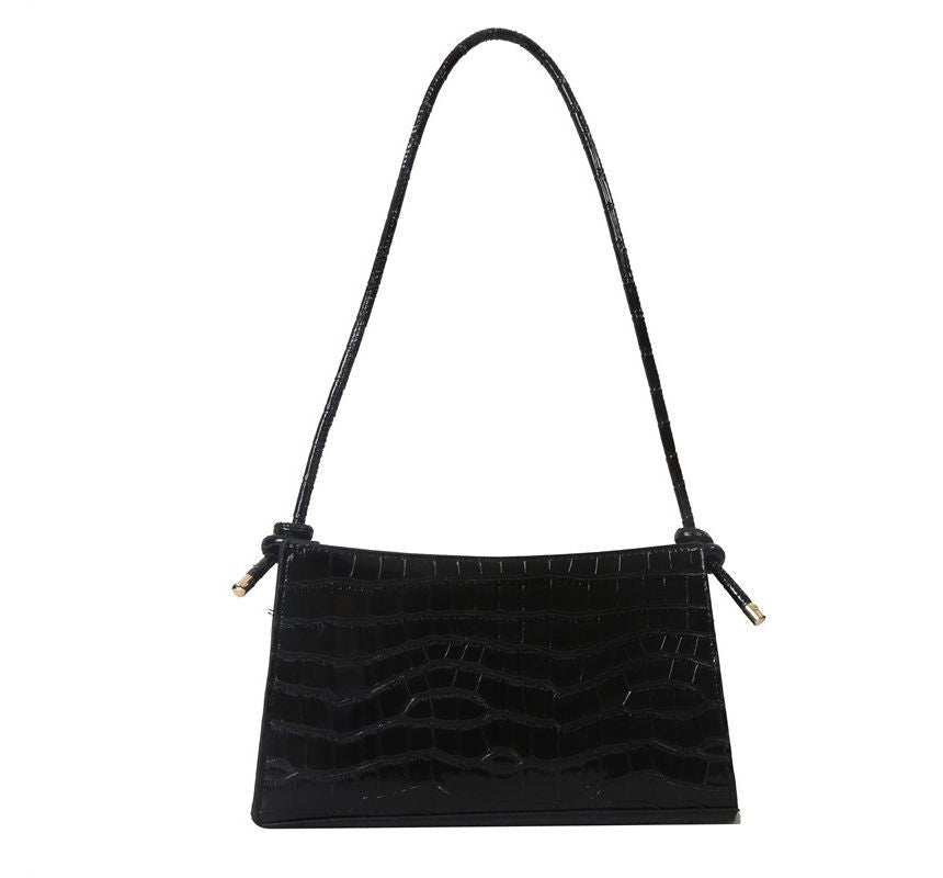 Crocodile Grain Shoulder Bag SpreePicky