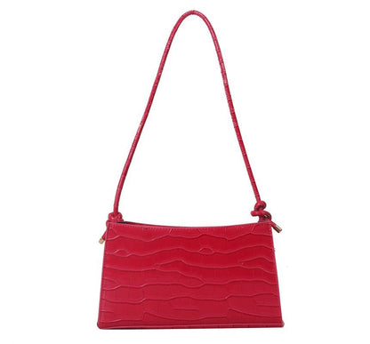 Crocodile Grain Shoulder Bag SpreePicky