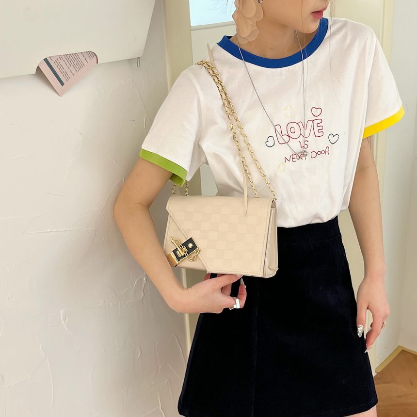 Flap Buckle Shoulder Bag SpreePicky