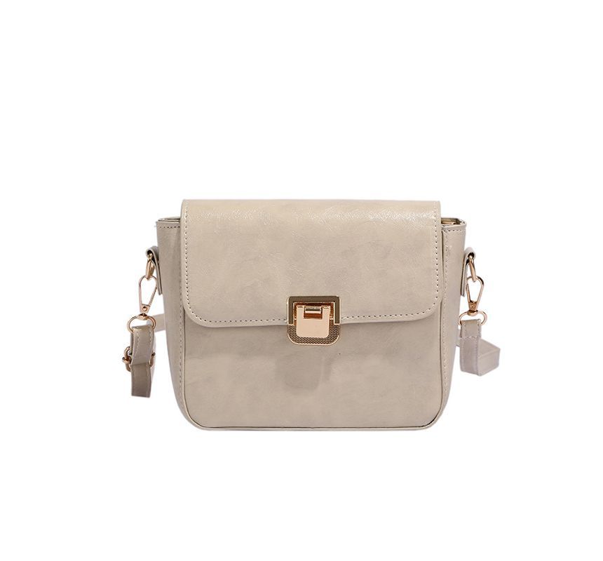 Flap Faux Leather Crossbody Bag SpreePicky