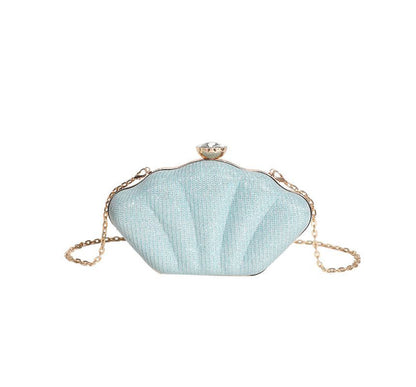 Glitter Shell Evening Bag SpreePicky