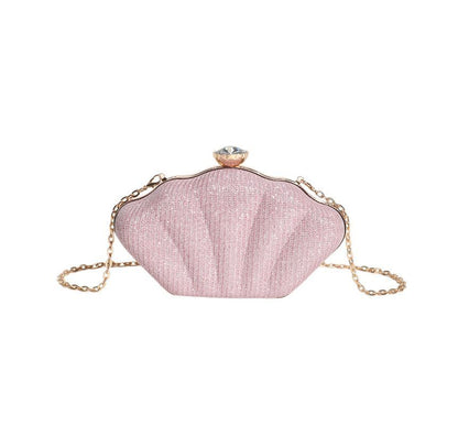 Glitter Shell Evening Bag SpreePicky