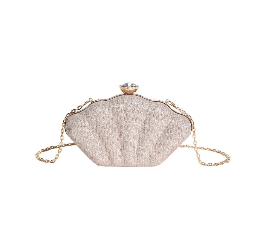 Glitter Shell Evening Bag SpreePicky