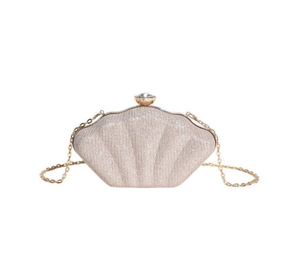 Glitter Shell Evening Bag SpreePicky