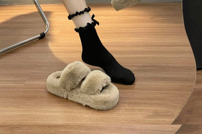 Fluffy Slippers SpreePicky