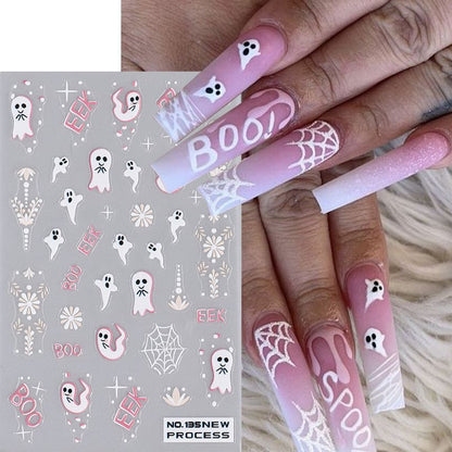 Halloween Nail Art Stickers SpreePicky