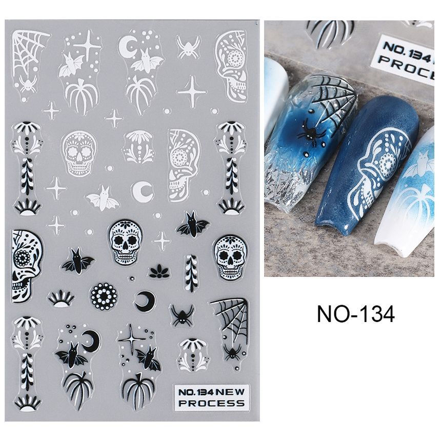 Halloween Nail Art Stickers SpreePicky