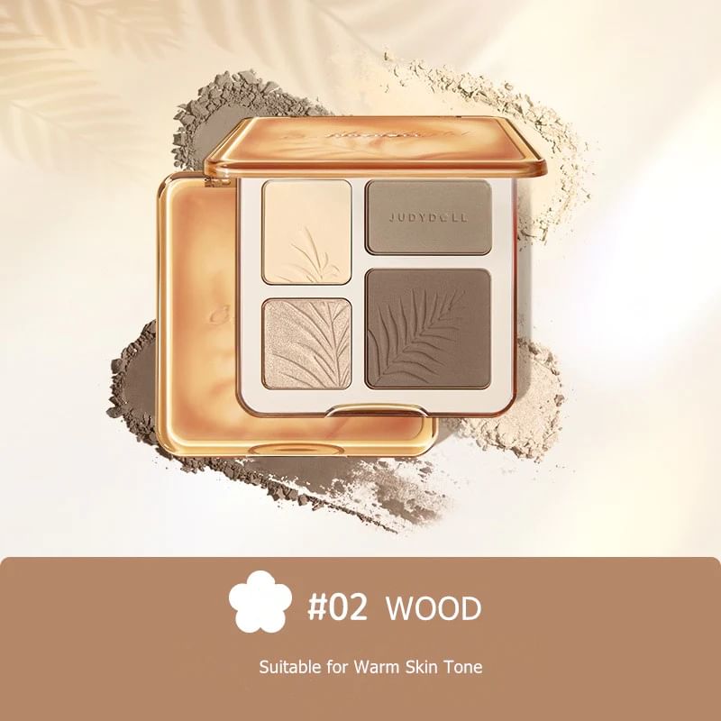 2 IN 1 Highlighter Contour Palette mySite