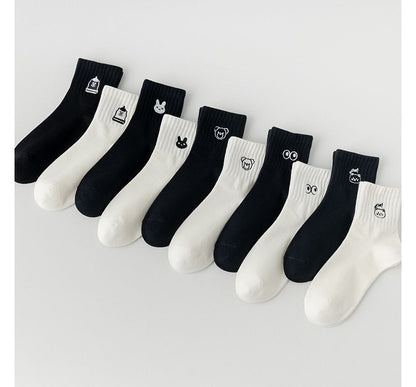 Embroidered Socks Set SpreePicky