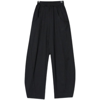 Low Rise Loose-Fit Wide-Leg Sweatpants SpreePicky