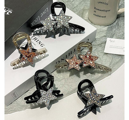 Rhinestone Star Hair Claw SpreePicky