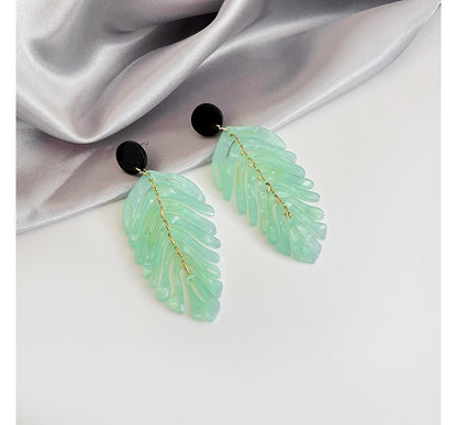 Leaf Drop Earring SpreePicky