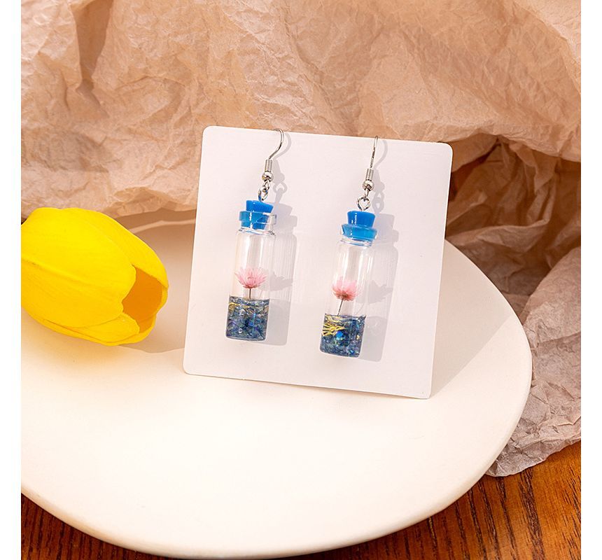 Wish Bottle Drop Earring SpreePicky