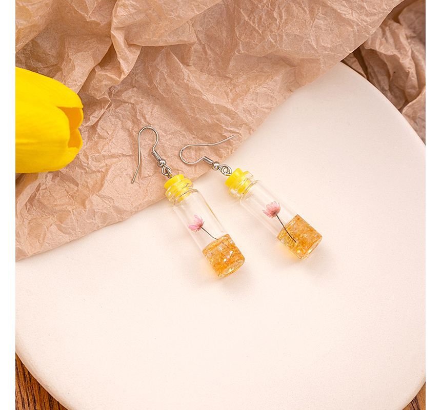 Wish Bottle Drop Earring SpreePicky