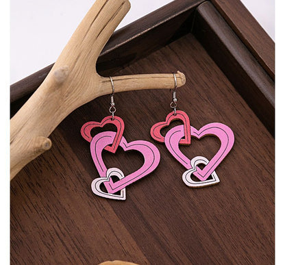 Wooden Drop Earring SpreePicky