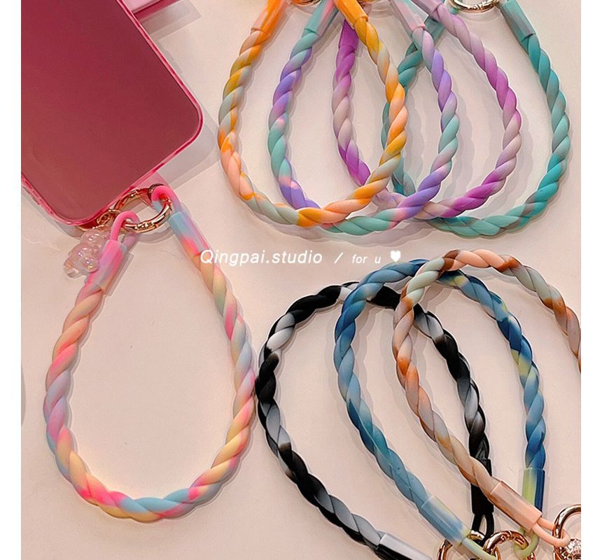 Plain Silicone Mobile Phone Hanging Decoration SpreePicky