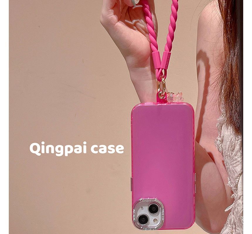 Plain Silicone Mobile Phone Hanging Decoration SpreePicky