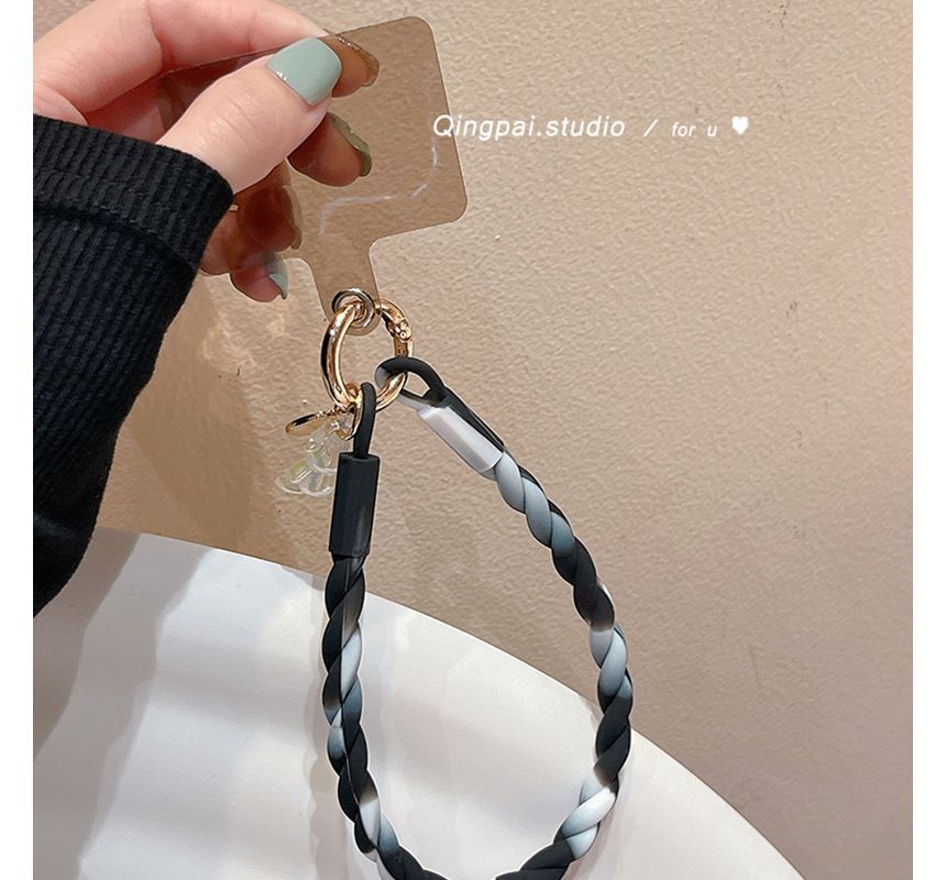 Plain Silicone Mobile Phone Hanging Decoration SpreePicky