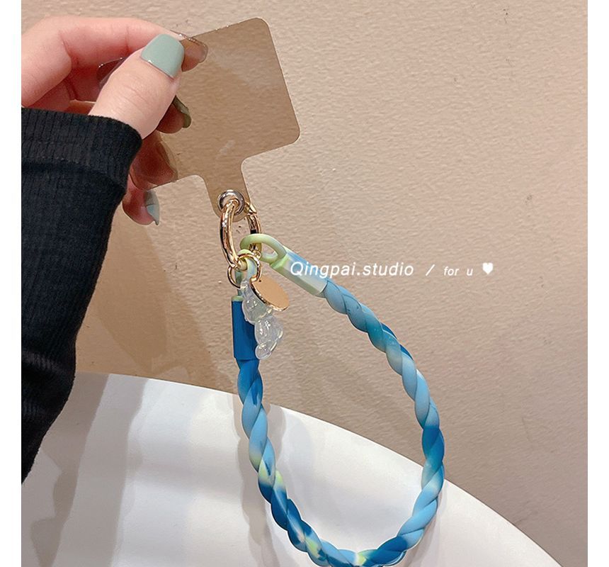 Plain Silicone Mobile Phone Hanging Decoration SpreePicky