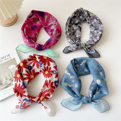 Floral Print Neckerchief SpreePicky