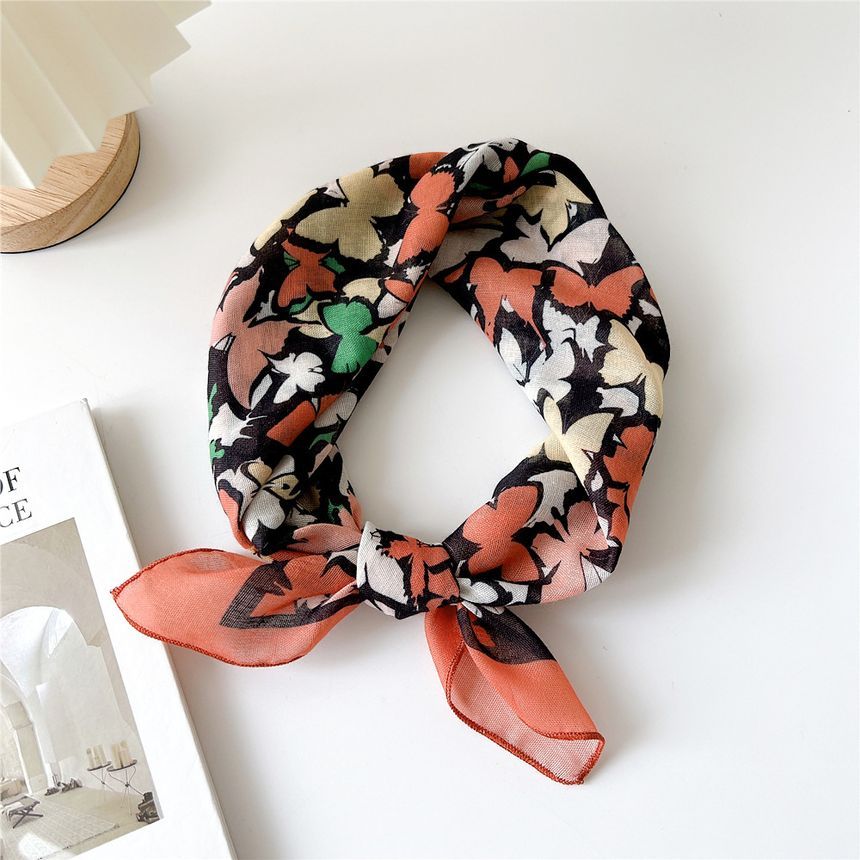 Floral Print Neckerchief SpreePicky