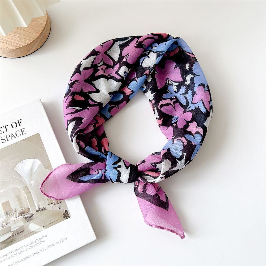 Floral Print Neckerchief SpreePicky