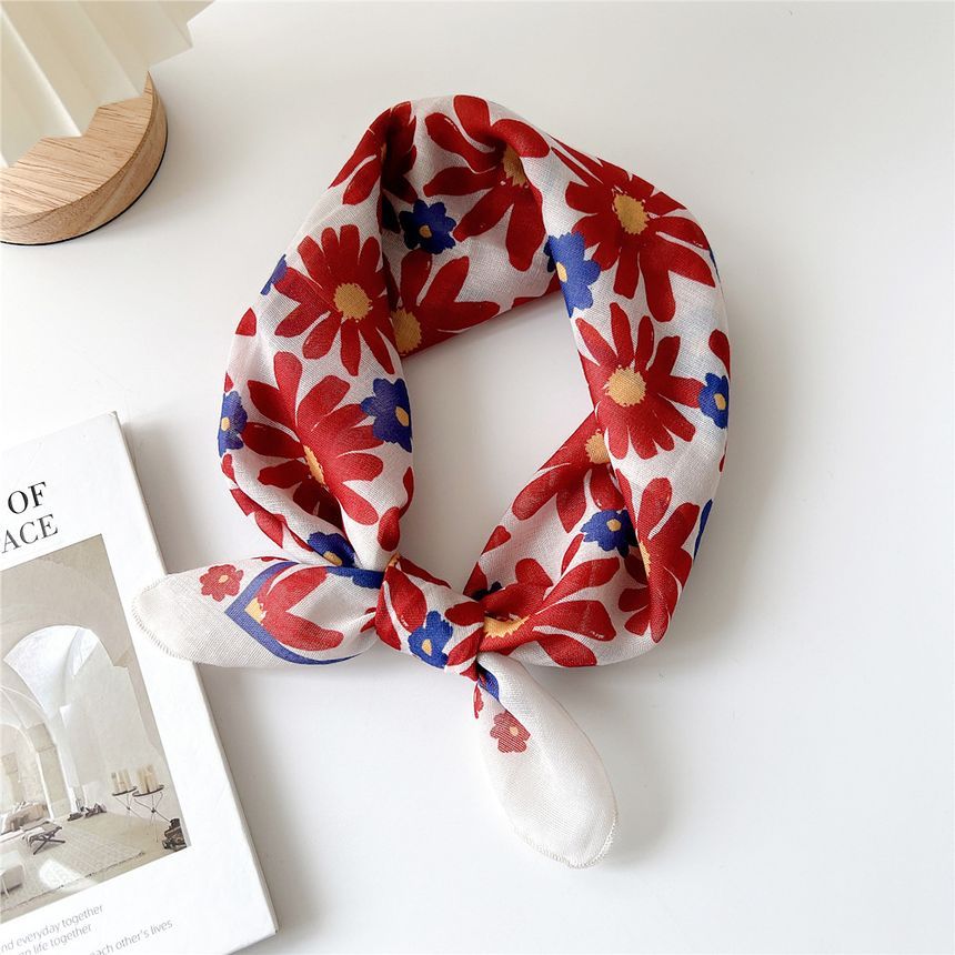 Floral Print Neckerchief SpreePicky