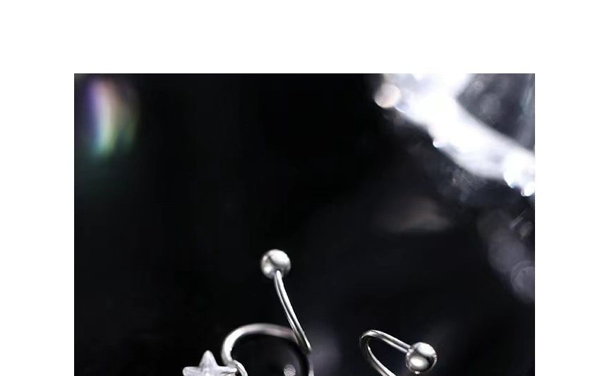 Star Spiral Alloy Stud Earring SpreePicky