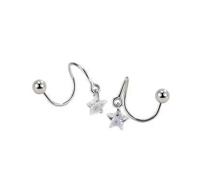 Star Spiral Drop Earring SpreePicky