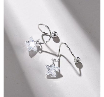 Star Spiral Drop Earring SpreePicky