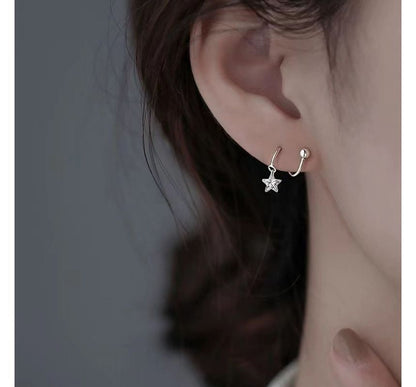 Star Spiral Drop Earring SpreePicky