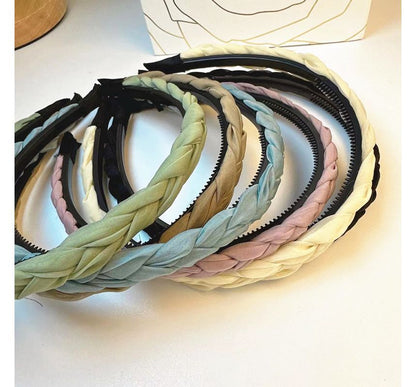 Braided Fabric Headband SpreePicky