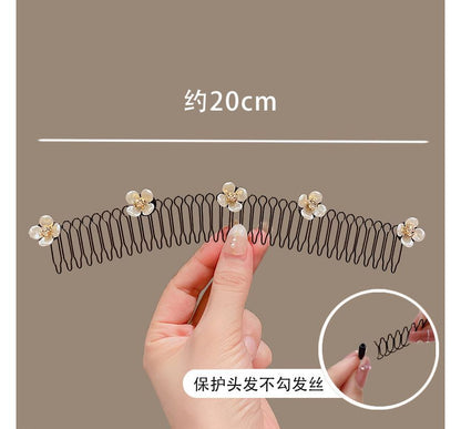 Acrylic Alloy Hair Comb (Various Designs) SpreePicky