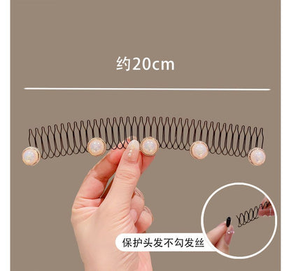 Acrylic Alloy Hair Comb (Various Designs) SpreePicky