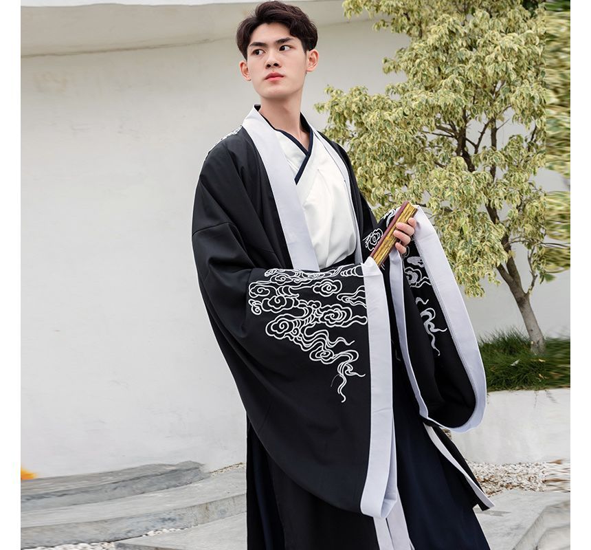 Cloud Embroidered Hanfu Costume Set SpreePicky