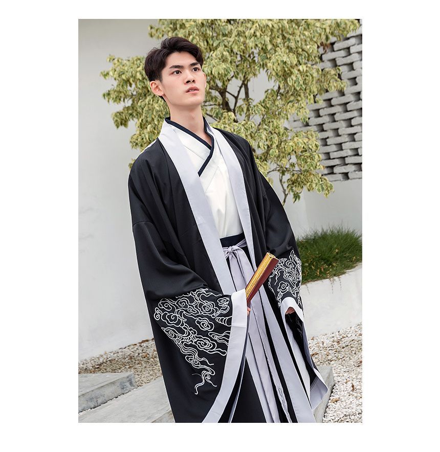 Cloud Embroidered Hanfu Costume Set SpreePicky