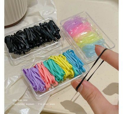 Set of 100: Disposable Hair Tie SpreePicky