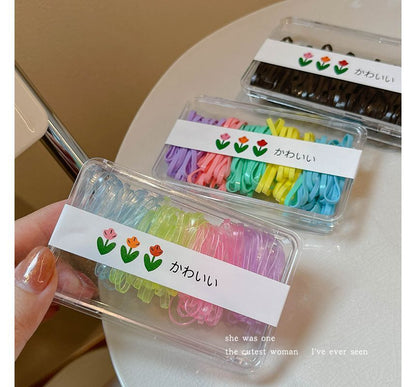 Set of 100: Disposable Hair Tie SpreePicky