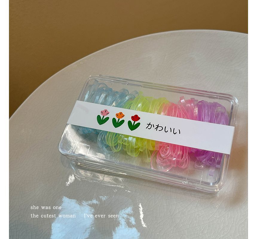 Set of 100: Disposable Hair Tie SpreePicky