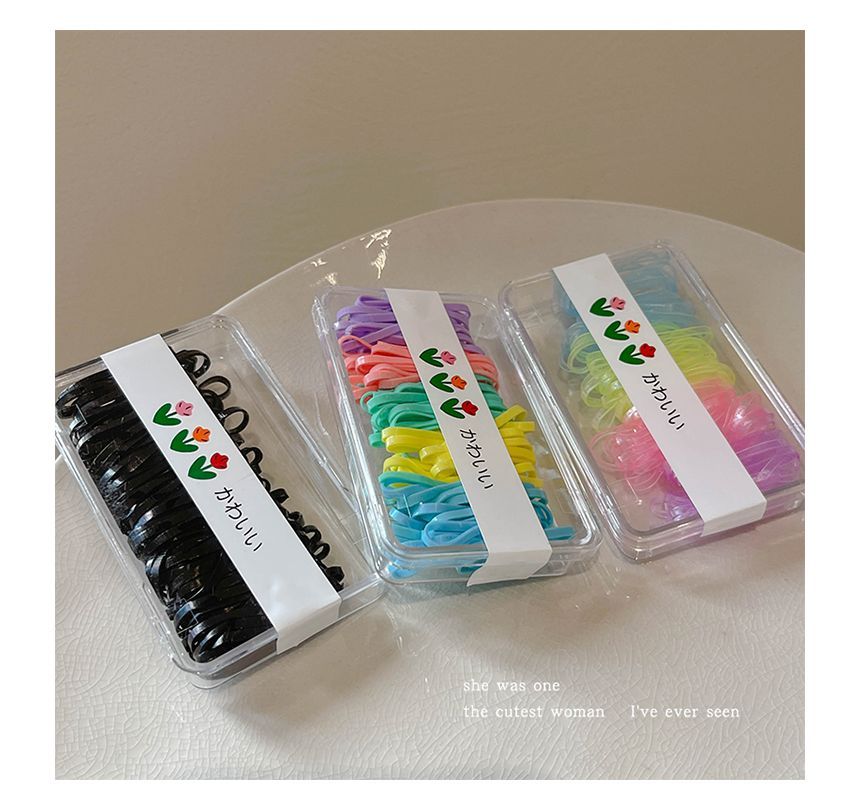 Set of 100: Disposable Hair Tie SpreePicky