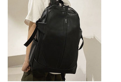 Faux Leather Backpack mySite